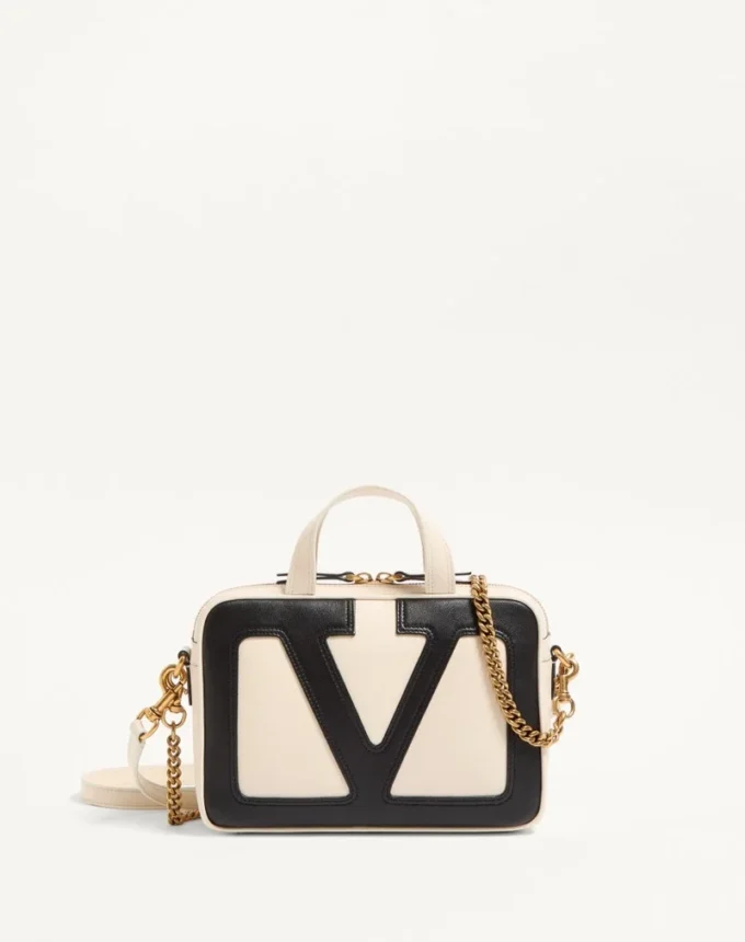 Bolso de mano de piel napa Valentino Garavani Viva Superstar