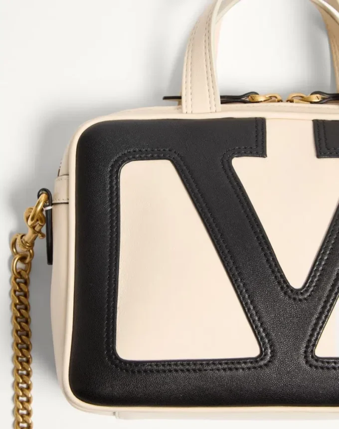 Bolso de mano de piel napa Valentino Garavani Viva Superstar