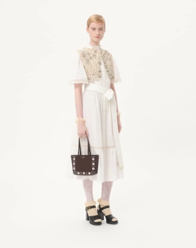 Bolso de mano mini de ante Nellcôte de Valentino Garavani Bolso de mano mini de ante Nellcôte de Valentino Garavani
