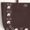 Bolso de mano mini de ante Nellcôte de Valentino Garavani Bolso de mano mini de ante Nellcôte de Valentino Garavani