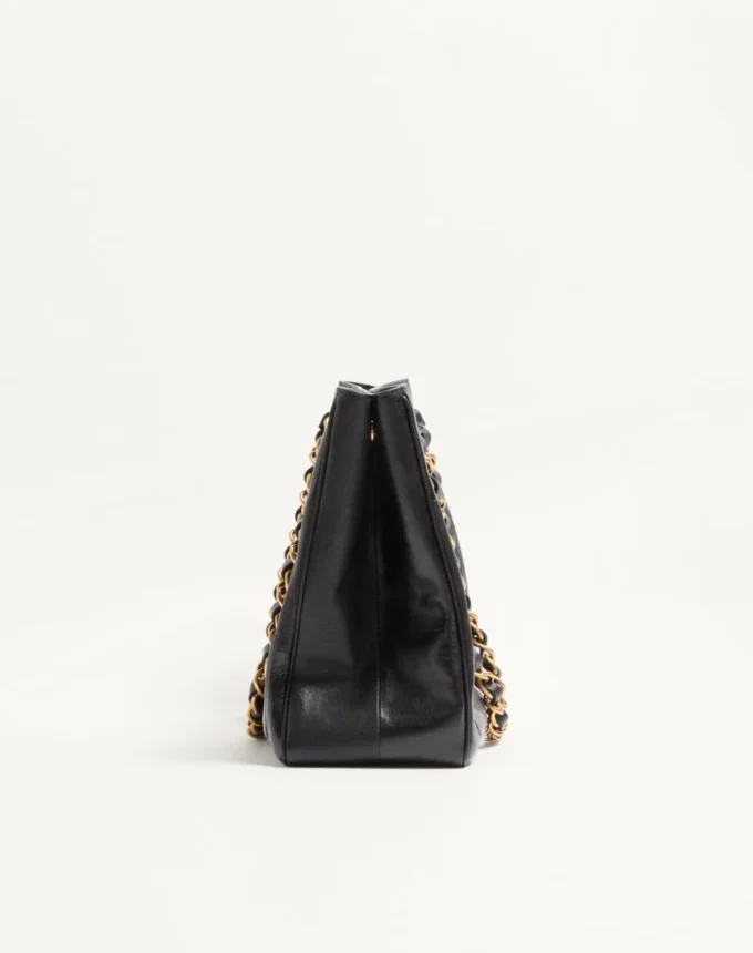 Bolso de mano Valentino Garavani Laseine de piel napa con estampado en forma de chevron