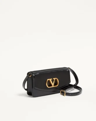 Bolso de mano Valentino Garavani Vain en piel de becerro brillante