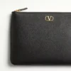 Bolso de mano Vlogo Signature de piel de becerro granulada