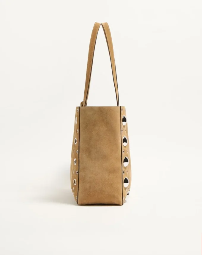 Bolso grande de ante Nellcôte de Valentino Garavani Bolso grande de ante Nellcôte de Valentino Garavani
