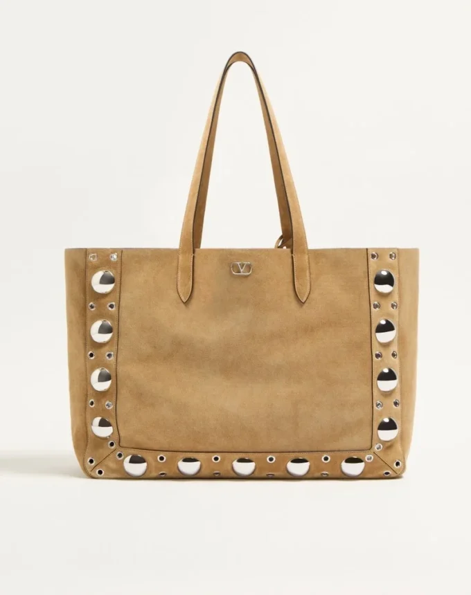 Bolso grande de ante Nellcôte de Valentino Garavani Bolso grande de ante Nellcôte de Valentino Garavani