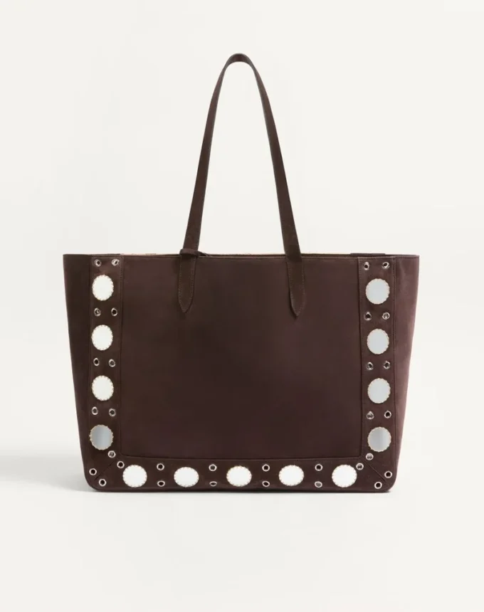 Bolso grande de compras bordado Nellcôte de Valentino Garavani Bolso grande de compras bordado Nellcôte de Valentino Garavani