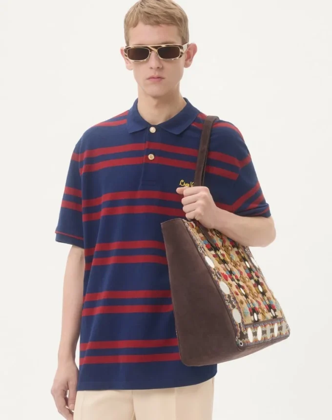 Bolso grande de compras bordado Nellcôte de Valentino Garavani Bolso grande de compras bordado Nellcôte de Valentino Garavani
