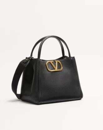 Bolso mediano Alltime de Valentino Garavani en piel de becerro granulada