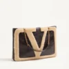 Bolso mediano de compras Valentino Garavani Viva Superstar en piel de oveja. Bolso mediano de compras Valentino Garavani Viva Superstar en piel de oveja.