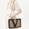 Bolso mediano de compras Valentino Garavani Viva Superstar en pitón Bolso mediano de compras Valentino Garavani Viva Superstar en pitón