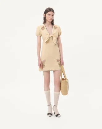 Bolso mediano de compras Valentino Garavani Viva Superstar en rafia