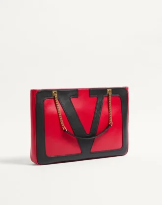 Bolso mediano de piel napa Valentino Garavani Viva Superstar