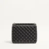 Bolso mediano Nappa Rockstud Spike Bolso mediano Nappa Rockstud Spike