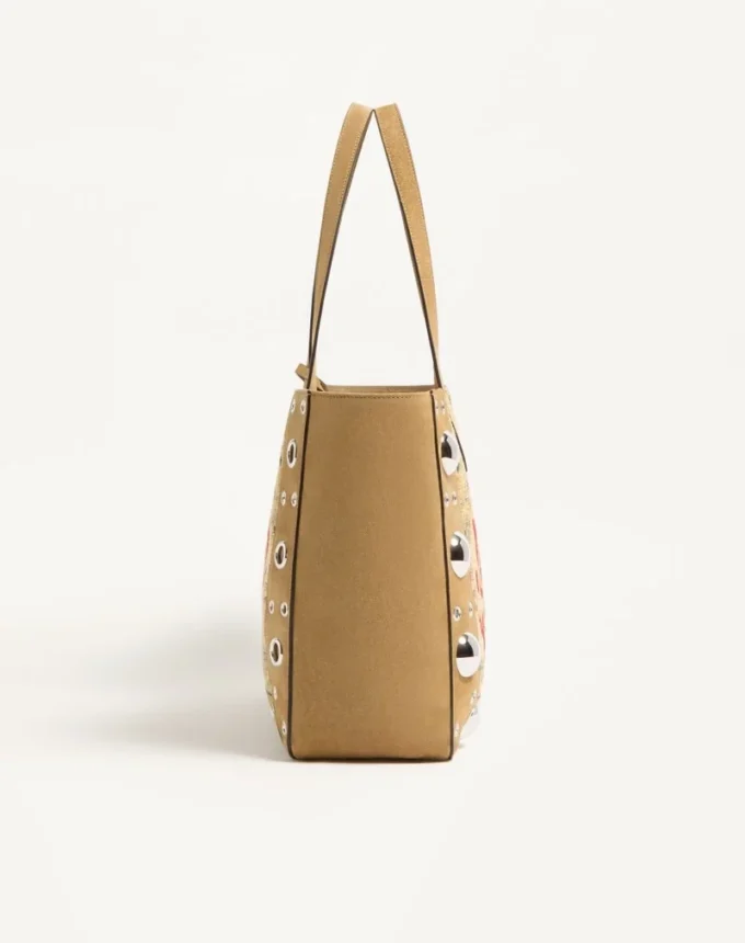 Bolso mediano Nellcôte de Valentino Garavani en tejido jacquard Bolso mediano Nellcôte de Valentino Garavani en tejido jacquard