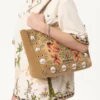 Bolso mediano Nellcôte de Valentino Garavani en tejido jacquard Bolso mediano Nellcôte de Valentino Garavani en tejido jacquard