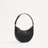 Bolso mini hobo Vlogo Signature en piel de becerro granulada Bolso mini hobo Vlogo Signature en piel de becerro granulada
