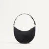 Bolso mini hobo Vlogo Signature en piel de becerro granulada Bolso mini hobo Vlogo Signature en piel de becerro granulada
