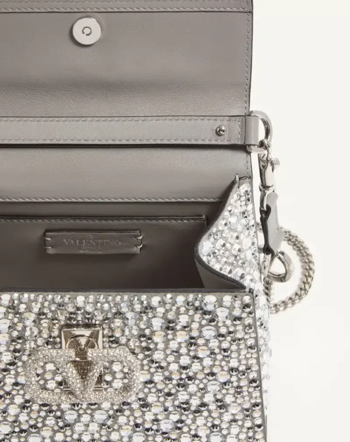 Bolso mini Vsling con bordado brillante
