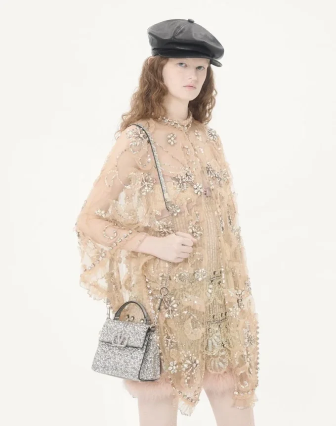 Bolso mini Vsling con bordado brillante