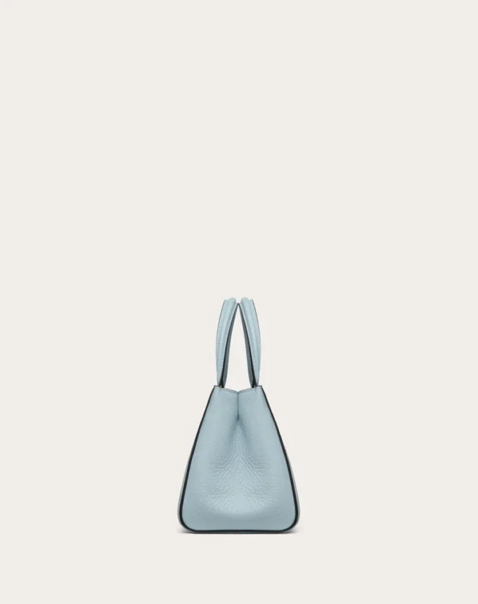 Bolso pequeño Alltime de Valentino Garavani en piel de becerro granulada