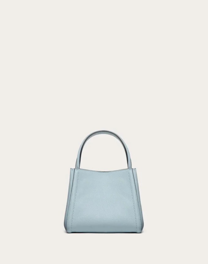 Bolso pequeño Alltime de Valentino Garavani en piel de becerro granulada