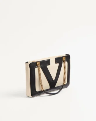 Bolso pequeño de compras de piel napa Valentino Garavani Viva Superstar
