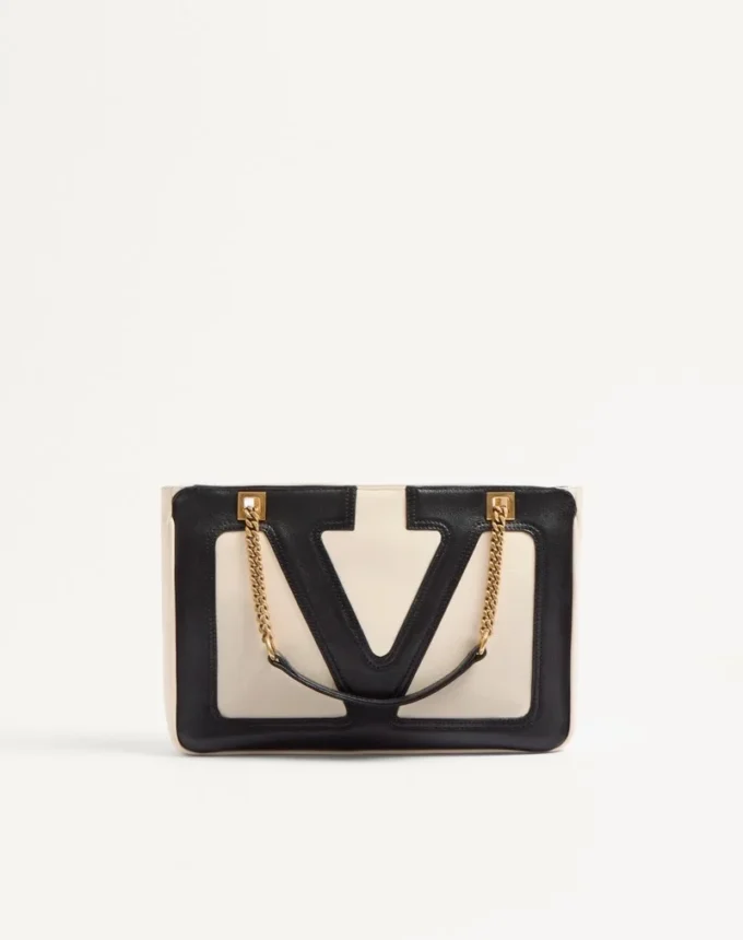 Bolso pequeño de compras de piel napa Valentino Garavani Viva Superstar Bolso pequeño de compras de piel napa Valentino Garavani Viva Superstar