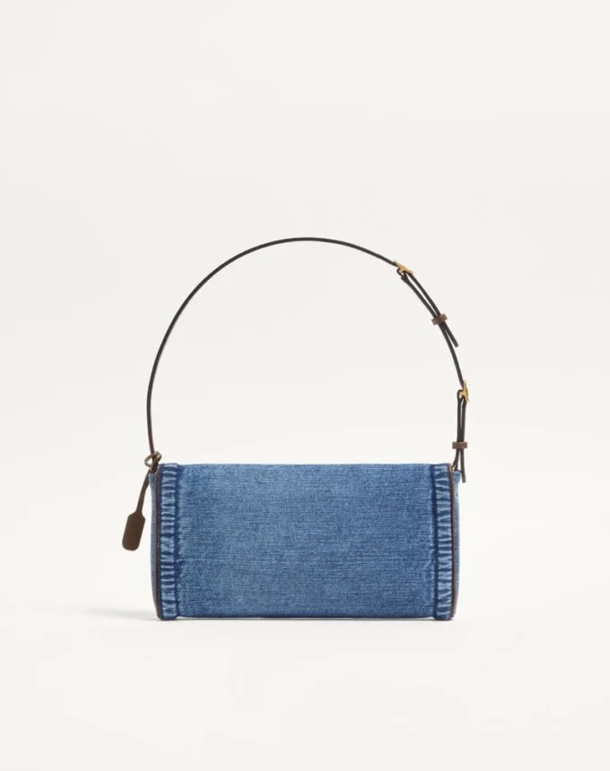 Bolso pequeño de denim Valentino Garavani DeVain