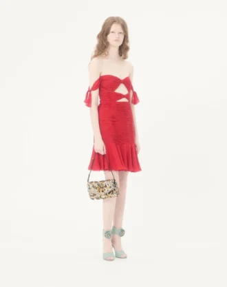 Bolso pequeño de hombro bordado DeVain de Valentino Garavani