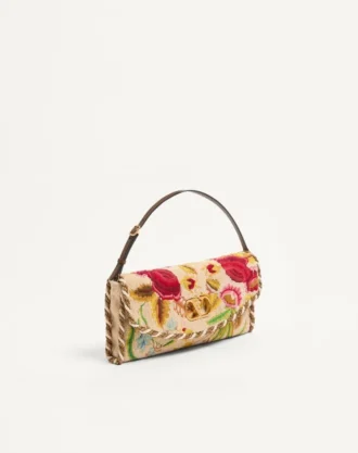 Bolso pequeño de hombro bordado DeVain de Valentino Garavani