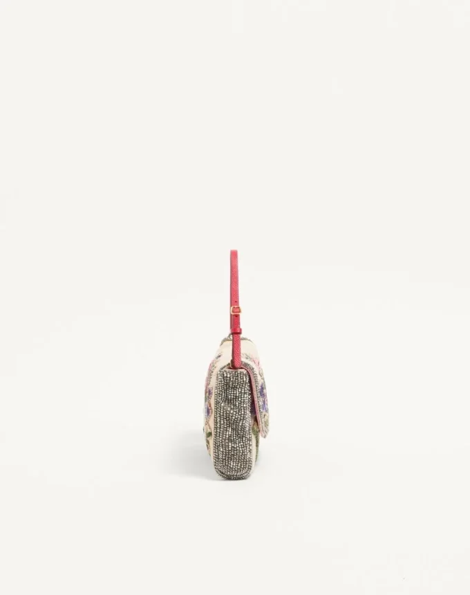 Bolso pequeño de hombro bordado DeVain de Valentino Garavani Bolso pequeño de hombro bordado DeVain de Valentino Garavani