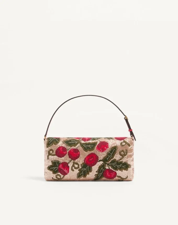 Bolso pequeño de hombro bordado DeVain de Valentino Garavani Bolso pequeño de hombro bordado DeVain de Valentino Garavani