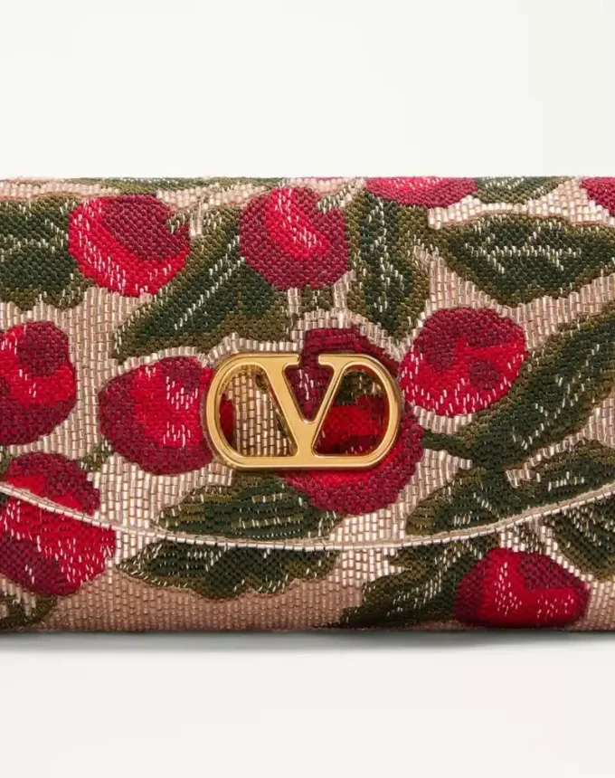 Bolso pequeño de hombro bordado DeVain de Valentino Garavani Bolso pequeño de hombro bordado DeVain de Valentino Garavani