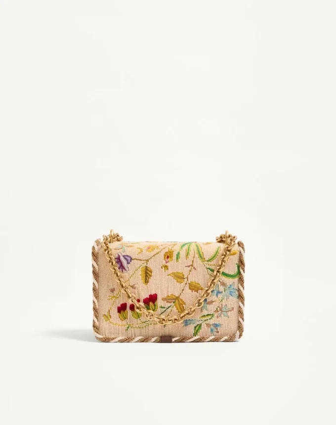 Bolso pequeño de hombro bordado Vain de Valentino Garavani Bolso pequeño de hombro bordado Vain de Valentino Garavani
