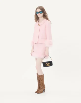 Bolso pequeño de hombro Locò de Valentino Garavani en piel de becerro
