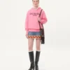 Bolso pequeño de hombro Nellcôte de Valentino Garavani en ante con flecos Bolso pequeño de hombro Nellcôte de Valentino Garavani en ante con flecos