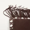 Bolso pequeño de hombro Nellcôte de Valentino Garavani en ante con flecos Bolso pequeño de hombro Nellcôte de Valentino Garavani en ante con flecos