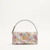 Bolso pequeño de hombro Valentino Garavani DeVain con bordado Rhombelle. Bolso pequeño de hombro Valentino Garavani DeVain con bordado Rhombelle.