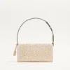 Bolso pequeño de hombro Valentino Garavani DeVain con perlas y pedrería