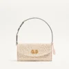 Bolso pequeño de hombro Valentino Garavani DeVain con perlas y pedrería