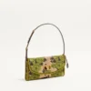 Bolso pequeño de hombro Valentino Garavani DeVain en tejido jacquard lurex