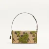 Bolso pequeño de hombro Valentino Garavani DeVain en tejido jacquard lurex