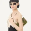 Bolso pequeño de hombro Valentino Garavani DeVain en tejido jacquard lurex