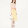 Bolso pequeño de hombro Valentino Garavani DeVain en tejido jacquard lurex floral