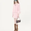 Bolso pequeño de hombro Valentino Garavani DeVain en tejido moiré Papier Floral