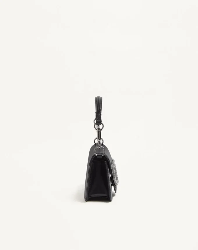 Bolso pequeño de hombro Valentino Garavani Locò con logotipo joya