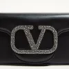 Bolso pequeño de hombro Valentino Garavani Locò con logotipo joya