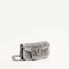 Bolso pequeño de hombro Valentino Garavani Locò con pedrería Bolso pequeño de hombro Valentino Garavani Locò con pedrería