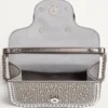 Bolso pequeño de hombro Valentino Garavani Locò con pedrería Bolso pequeño de hombro Valentino Garavani Locò con pedrería