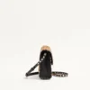 Bolso pequeño de hombro Valentino Garavani Rockstud en piel de becerro con efecto pony y estampado animal